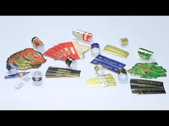 Drukowanie etykiet na cygarach z folii złotych CMYK