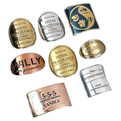 kupować butelka wina CMYK metalowe etykiety wina aluminiowa folia naklejka naklejka 3D online manufacture
