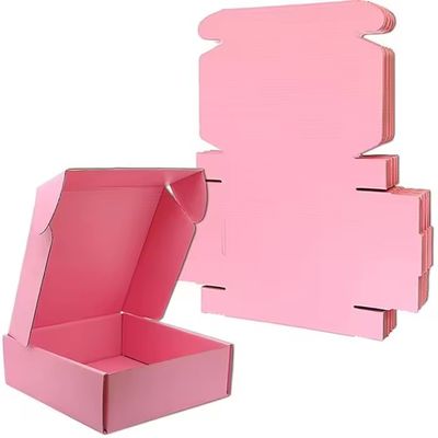 kupować Różowa opakowanie marki Eco Friendly Kraft Białe kartony drukowane online manufacture