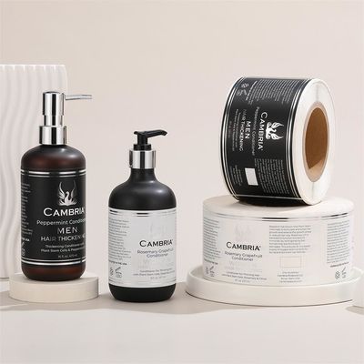 kupować Etykietki z papieru syntetycznego, naklejki na etykietki codzienne, chemiczne, prysznicowe, szampon, pielęgnacja online manufacture