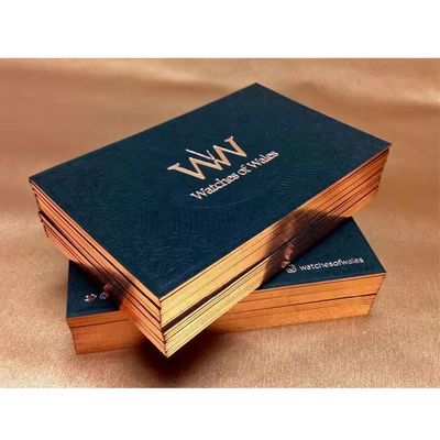kupować Logo Niestandardowy karton pogrzeb Kartki podziękowania Personalized powlekany papier Holograficzne drukowanie online manufacture