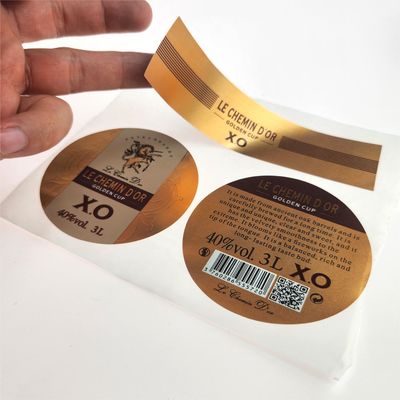 kupować Czerwone wino Tequila Brandy Etykieta Piwo Sok Kawa Wino naklejki do butelek online manufacture