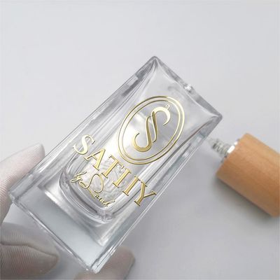kupować Niestandardowa 3D kosmetyczna przyklejka z folii złota naklejka perfumy butelki szklane logo etykieta online manufacture