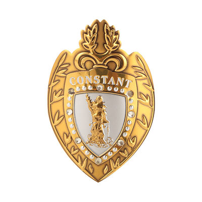 Etykieta metalowa z wyrazistym aluminium na butelki