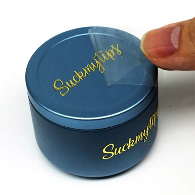 Transparent Logo Metal Stickers Transfer Bronzing Hot Silver Transfer Stickers Label