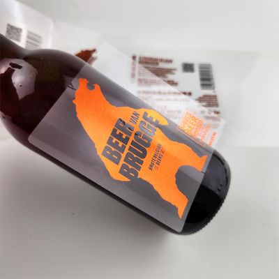kupować Wino luksusowe Nalepki wodoodporne Samoprzylepne Winyl Trwałe Etykiety Vino Złota pieczęć do opakowań winiarskich online manufacture