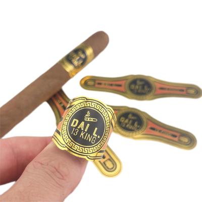 kupować Custom Eco-friendly Cigar Label with Full-automatic Production and ISO9001 Certified for Private Branding online manufacture